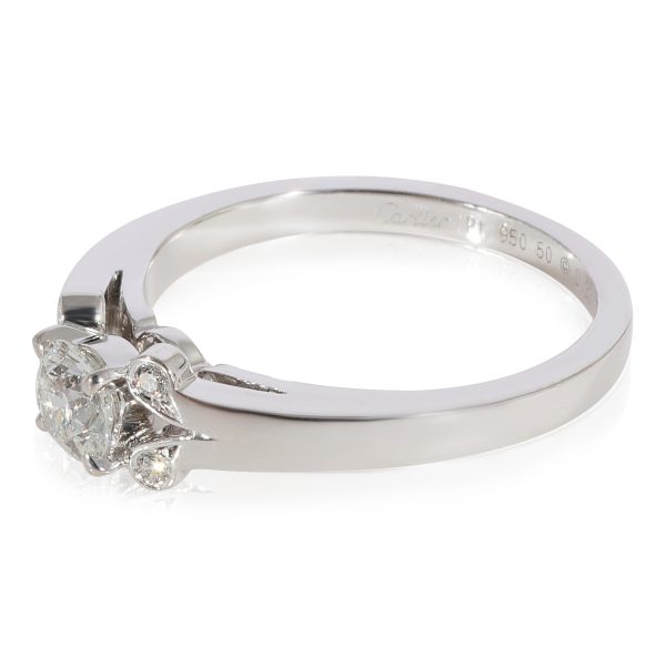 Cartier Cartier Ballerine Diamond Engagement Ring in Platinum F VVS2 035 CT