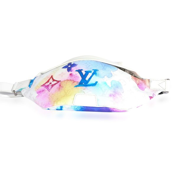 124347 clasp Louis Vuitton Monogram Watercolor Bumbag