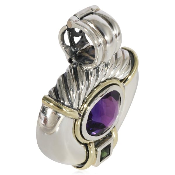 124410 sv 51426724 3234 47b3 a9d2 f0fad3ae030f David Yurman Amethyst Tourmaline Enhancer Pendant in 14K Yellow GoldSS