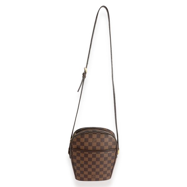 124425 clasp Louis Vuitton Damier Ebene Ipanema PM Crossbody