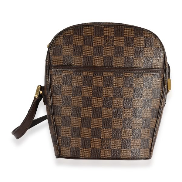 124425 fv Louis Vuitton Damier Ebene Ipanema PM Crossbody