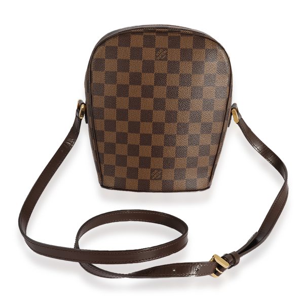 124425 pv Louis Vuitton Damier Ebene Ipanema PM Crossbody