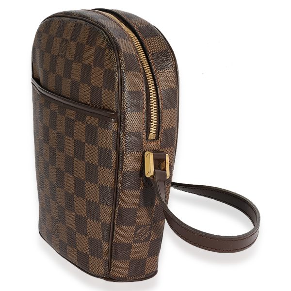 124425 sv Louis Vuitton Damier Ebene Ipanema PM Crossbody