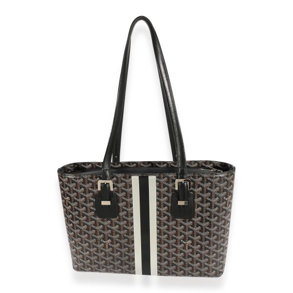 124476 fv 57563200 cc33 4353 8a15 7b8dc0f783f4 Goyard Black Goyardine Canvas Galante MM