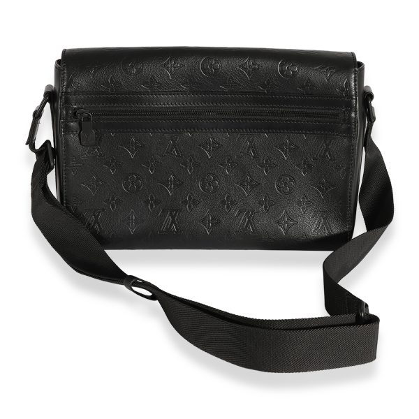 124517 pv Louis Vuitton Black Monogram Shadow Sprinter Messenger