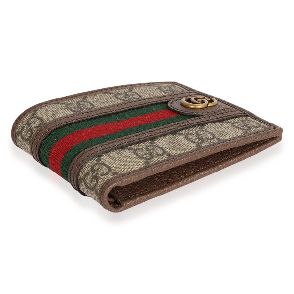 124522 clasp Gucci GG Supreme Ophidia Wallet