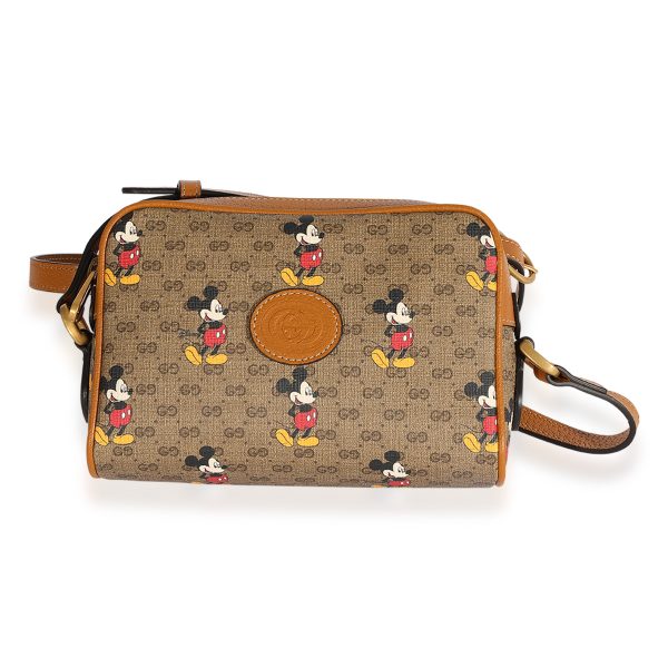 124557 pv fd50ca63 d75b 477e a233 434ebe19a186 Gucci x Disney Vintage GG Supreme Mickey Mouse Shoulder Bag