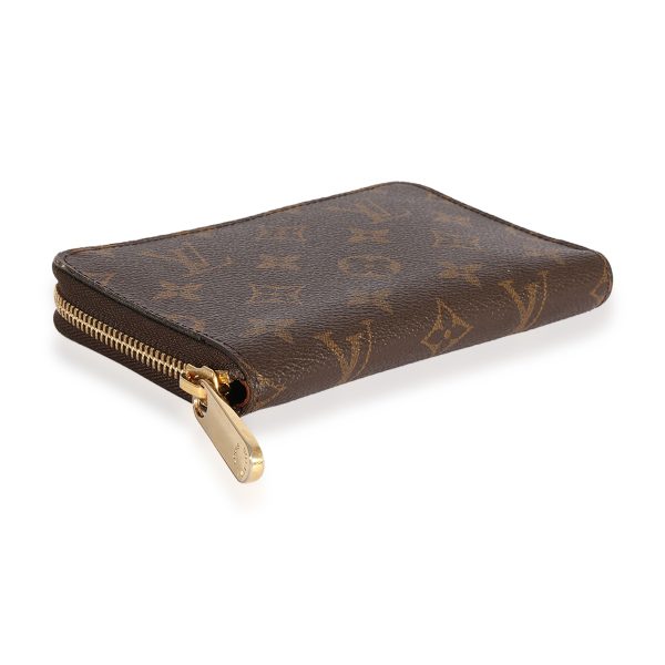 124643 bv Monogram Canvas Zippy Compact Wallet