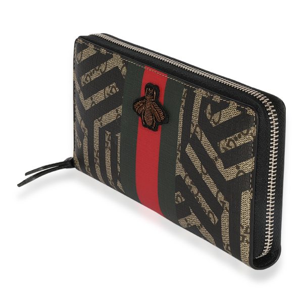 124684 sv de64f9f0 5ede 4590 a0ba b2b755e91eba Gucci GG Supreme Caleido Web Bee Continental Wallet