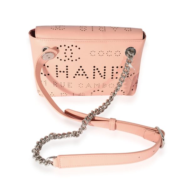 124934 pv 7b5700c0 9298 4b81 ab83 e400a789eb17 Chanel Pink Leather CC Eyelets Belt Bag