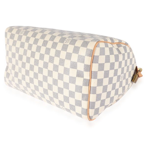 124972 box 7b637152 2e01 4b30 a2fa 3c4e82c6e9ae Louis Vuitton Damier Azur Canvas Speedy 30