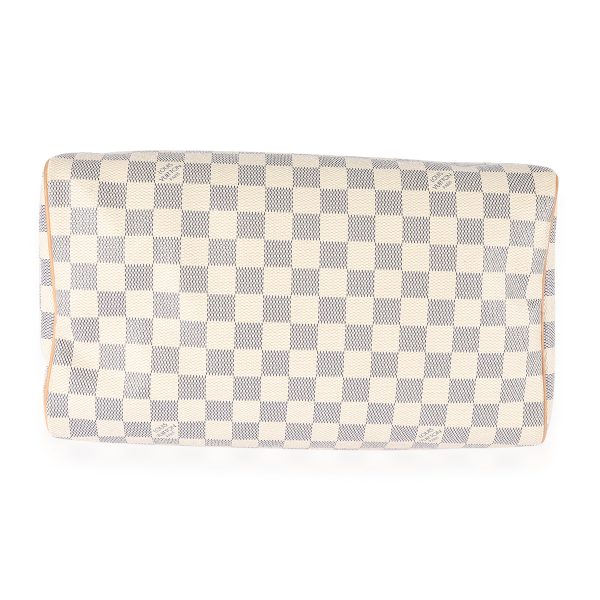 124972 stamp f619b2ed 678d 4148 aea3 fc7a4092ad32 Louis Vuitton Damier Azur Canvas Speedy 30