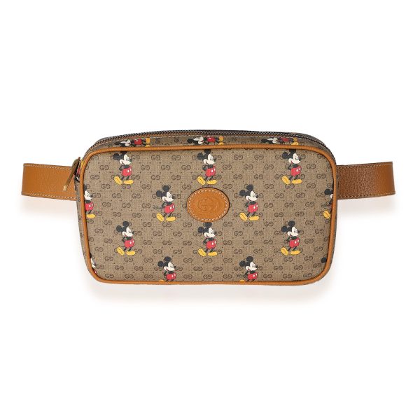 124985 fv ff612d06 85c2 4670 829c 0dda338f8b2a Gucci x Disney Vintage GG Supreme Mickey Mouse Belt Bag 95