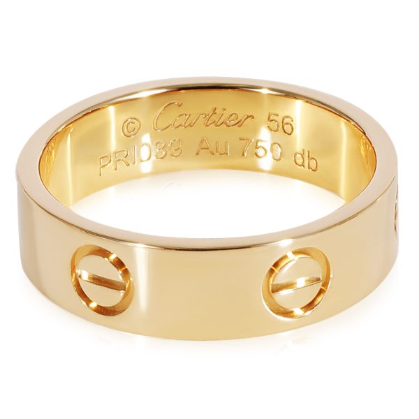 Rings Cartier Love Ring in 18k Yellow Gold