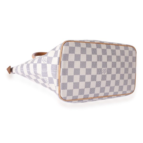 125111 clasp Louis Vuitton Damier Azur Saleya PM