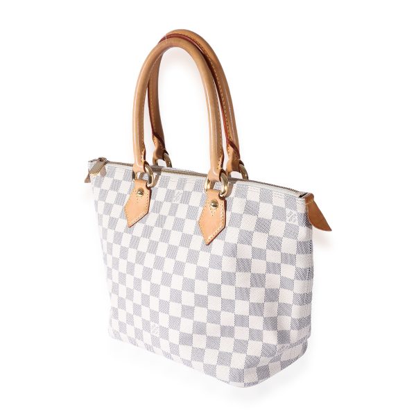 125111 sv Louis Vuitton Damier Azur Saleya PM