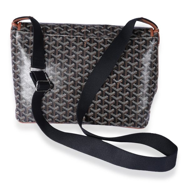 125130 pv 85db8f4d 4419 44ab 9efb ee3a42e3b1f7 Goyard Black Goyardine Capetien Messenger Bag