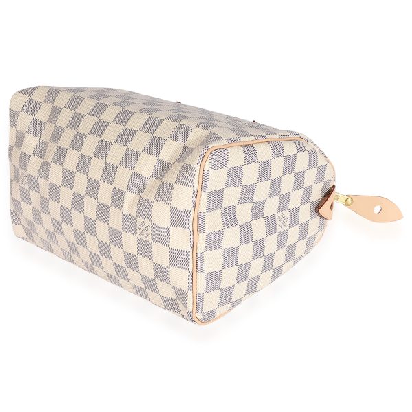 125267 clasp 52d78314 571e 4f83 93f0 9fa8272d80ac Louis Vuitton Damier Azur Speedy 25