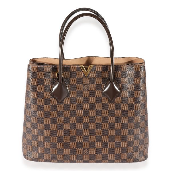 125278 fv Louis Vuitton Damier Ebene Kensington V Tote