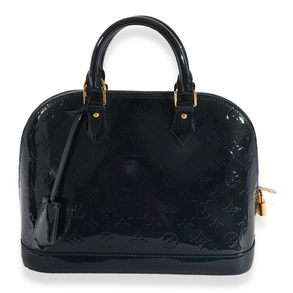 125288 fv Louis Vuitton Bleu Nuit Vernis Alma PM