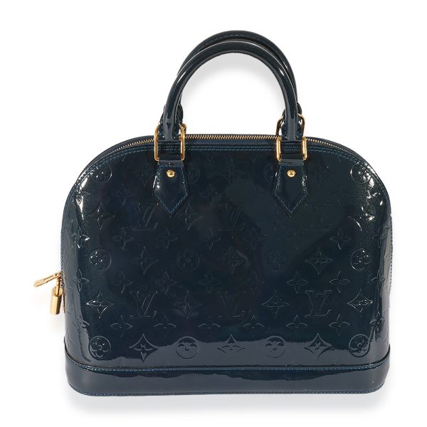 125288 pv Louis Vuitton Bleu Nuit Vernis Alma PM