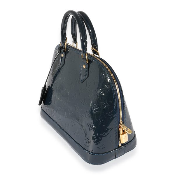 125288 sv Louis Vuitton Bleu Nuit Vernis Alma PM