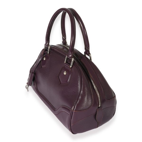 125391 sv Louis Vuitton Purple Epi Bowling Montaigne PM