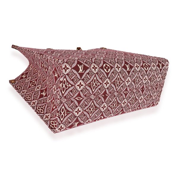 125416 pv 93011038 2bdf 4d7d ac32 c3c68943727b Louis Vuitton Bordeaux Jacquard Since 1854 Onthego GM