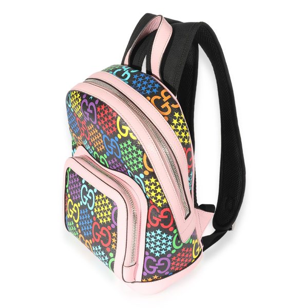 125428 sv Gucci Multicolor GG Psychedelic Small Day Backpack