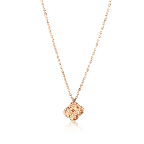 125454 fv abbacaa6 991a 4f12 aff0 e73d533c937b Van Cleef Arpels Sweet Alhambra Pendant in 18k Rose Gold