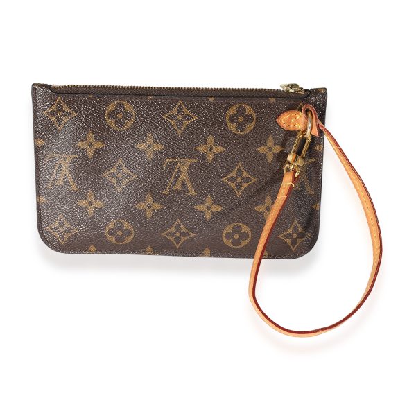 125502 pv Louis Vuitton Monogram Canvas Neverfull Pochette