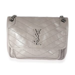 125508 fv Louis Vuitton Naviglio Damier Azur Crossbody Leather White