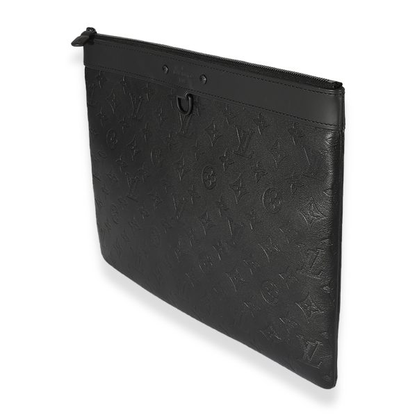 125560 sv 3d853785 e2d0 4cda ad51 1701a29c6697 Louis Vuitton Black Monogram Shadow Apollo Pouch