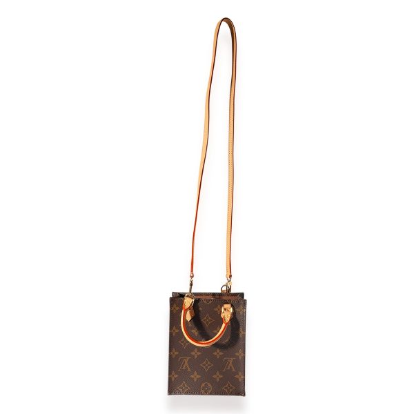 125577 ad1 Louis Vuitton Monogram Canvas Petit Sac Plat