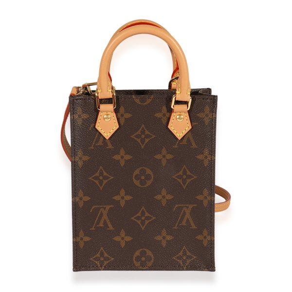 125577 fv Louis Vuitton Monogram Canvas Petit Sac Plat