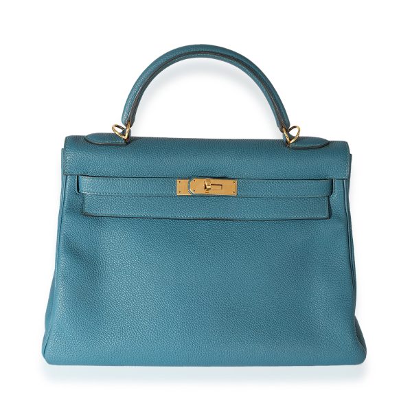 125579 fv 96df3f76 6d11 47fa 9402 b0ecdf5a7771 Herm√®s Bleu De Galice Cl√©mence Kelly 32 GHW