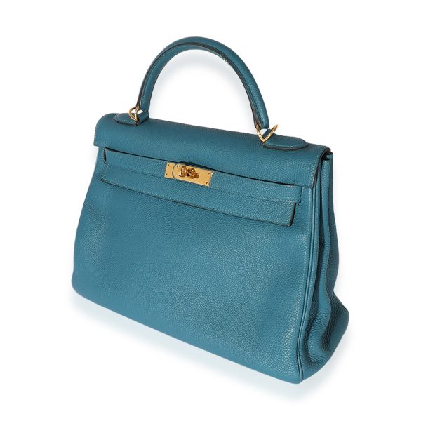 125579 sv 6fb854be 49d6 4c91 8712 581674c0dc67 Herm√®s Bleu De Galice Cl√©mence Kelly 32 GHW