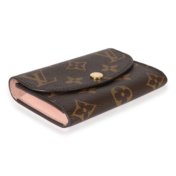 125587 clasp Louis Vuitton Monogram Canvas Rosalie Wallet