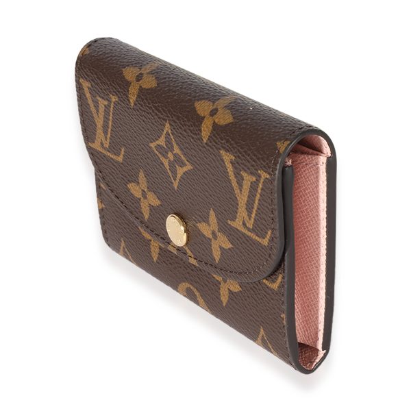 125587 sv Louis Vuitton Monogram Canvas Rosalie Wallet