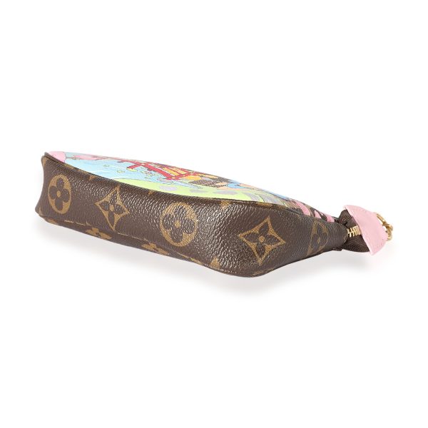 125626 clasp ed2ef0f8 ea30 49e4 98a4 0c33a91916fa Louis Vuitton Monogram Japanese Garden Mini Pochette Accessories