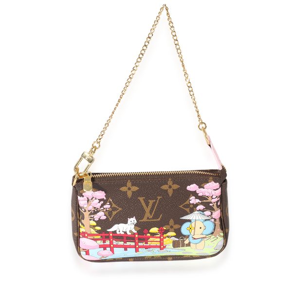 125626 fv 84ee4e93 079c 46de 9f6c f6f0e96e9170 Louis Vuitton Monogram Japanese Garden Mini Pochette Accessories