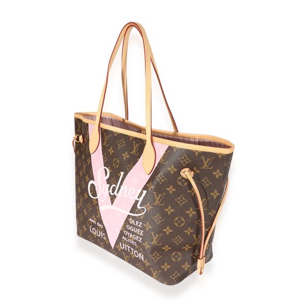 125628 sv de9ea6ab 4a92 46a5 b89f 7da051605aef Louis Vuitton Monogram Canvas Sydney V Neverfull MM