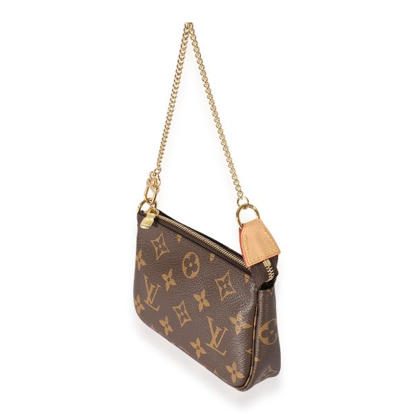 125667 sv Louis Vuitton Monogram Canvas Mini Pochette Accessoires