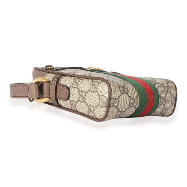 125681 clasp Gucci GG Supreme Mini Ophidia Messenger Bag