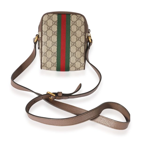 125681 pv Gucci GG Supreme Mini Ophidia Messenger Bag