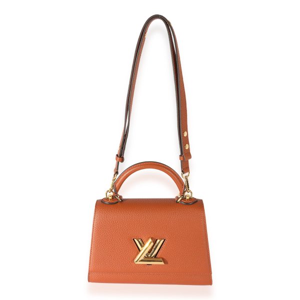 125689 bv Louis Vuitton Caramel Taurillon Twist One Handle PM