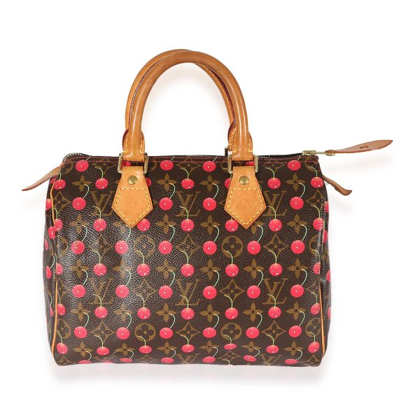 125717 fv Louis Vuitton Monogram Cherry Speedy 25