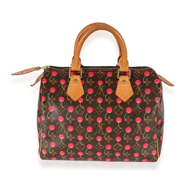 125717 pv Louis Vuitton Monogram Cherry Speedy 25