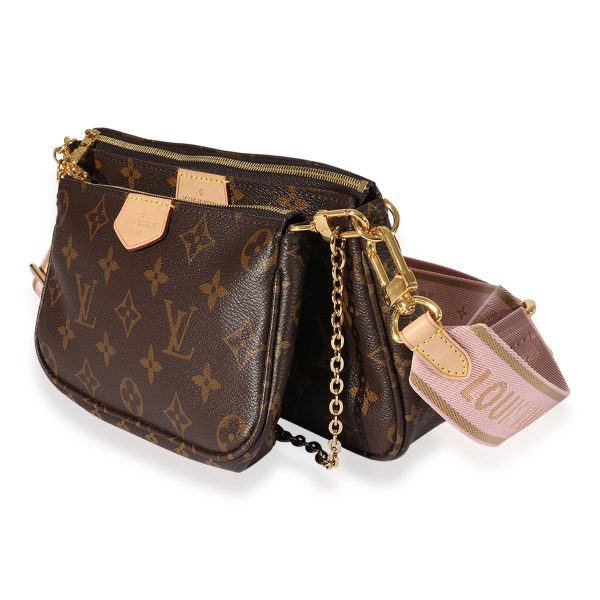 125726 sv Louis Vuitton Rose Clair Monogram Multi Pochette