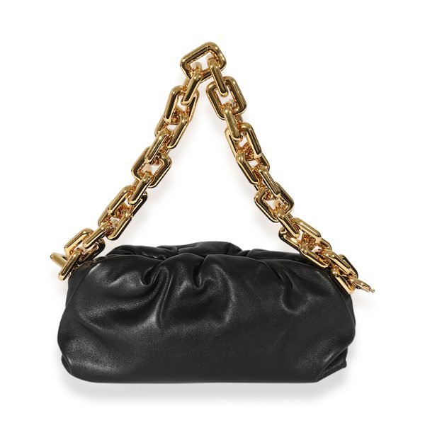 125892 pv 1b1fae92 6c34 4503 af11 6ae040423d6b Bottega Veneta Black Lambskin Chain Pouch